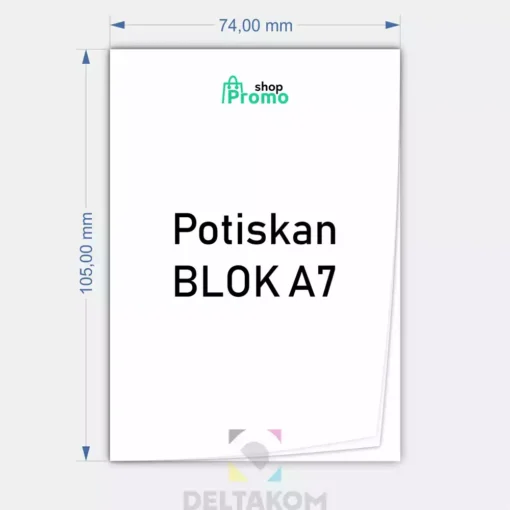 POTISKAN BLOK A7