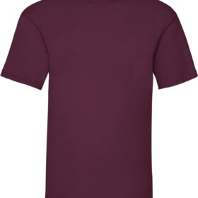 Moška majica Fruit of the loom 165g-DEEP-NAVY-ČRNA-ČOKOLADA-BRICK-RDEČA-BORDO-RDEČA