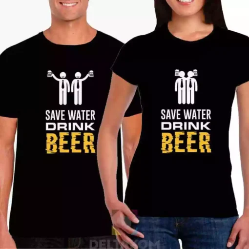 Šaljiva majica SAVE WATER-DRINK BEER