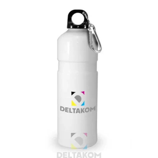 Športni bidon alu s karabinom 750ml - slika 2