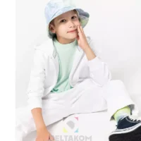 pulover s kapuco in zadrgo KA455