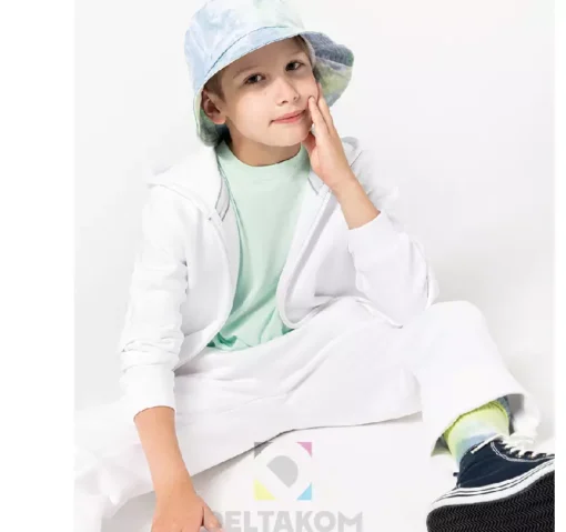 pulover s kapuco in zadrgo KA455